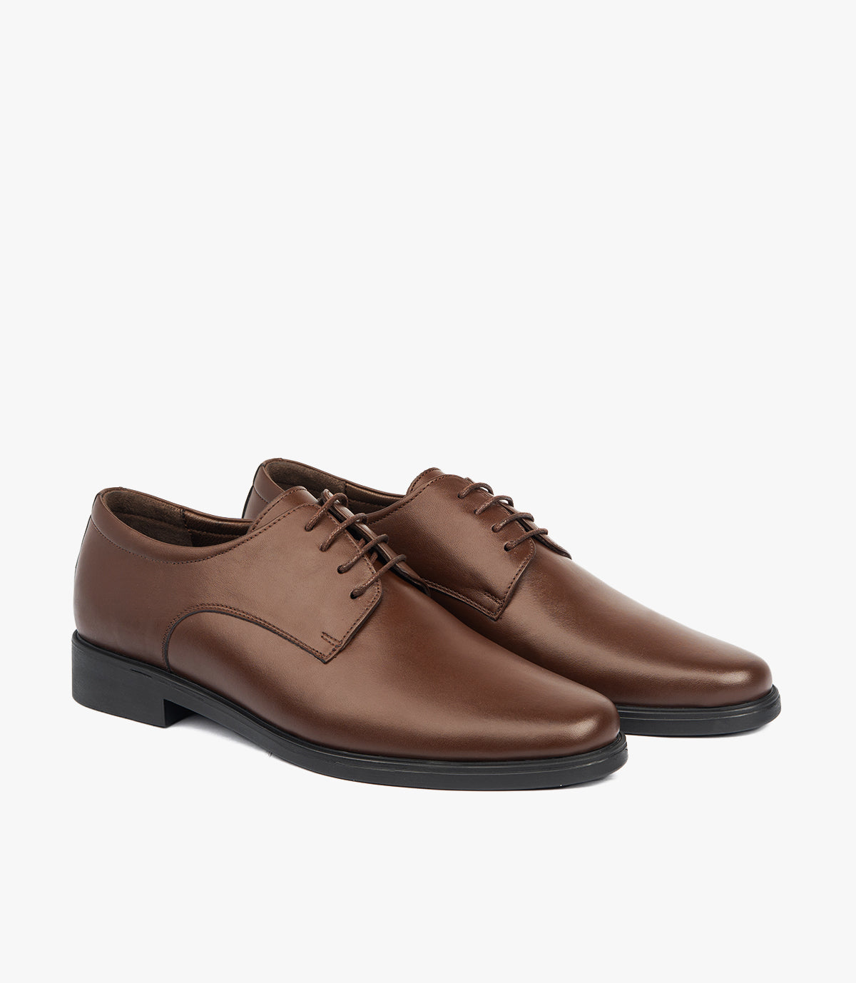 Clarke en Cuir, Marron -CL038