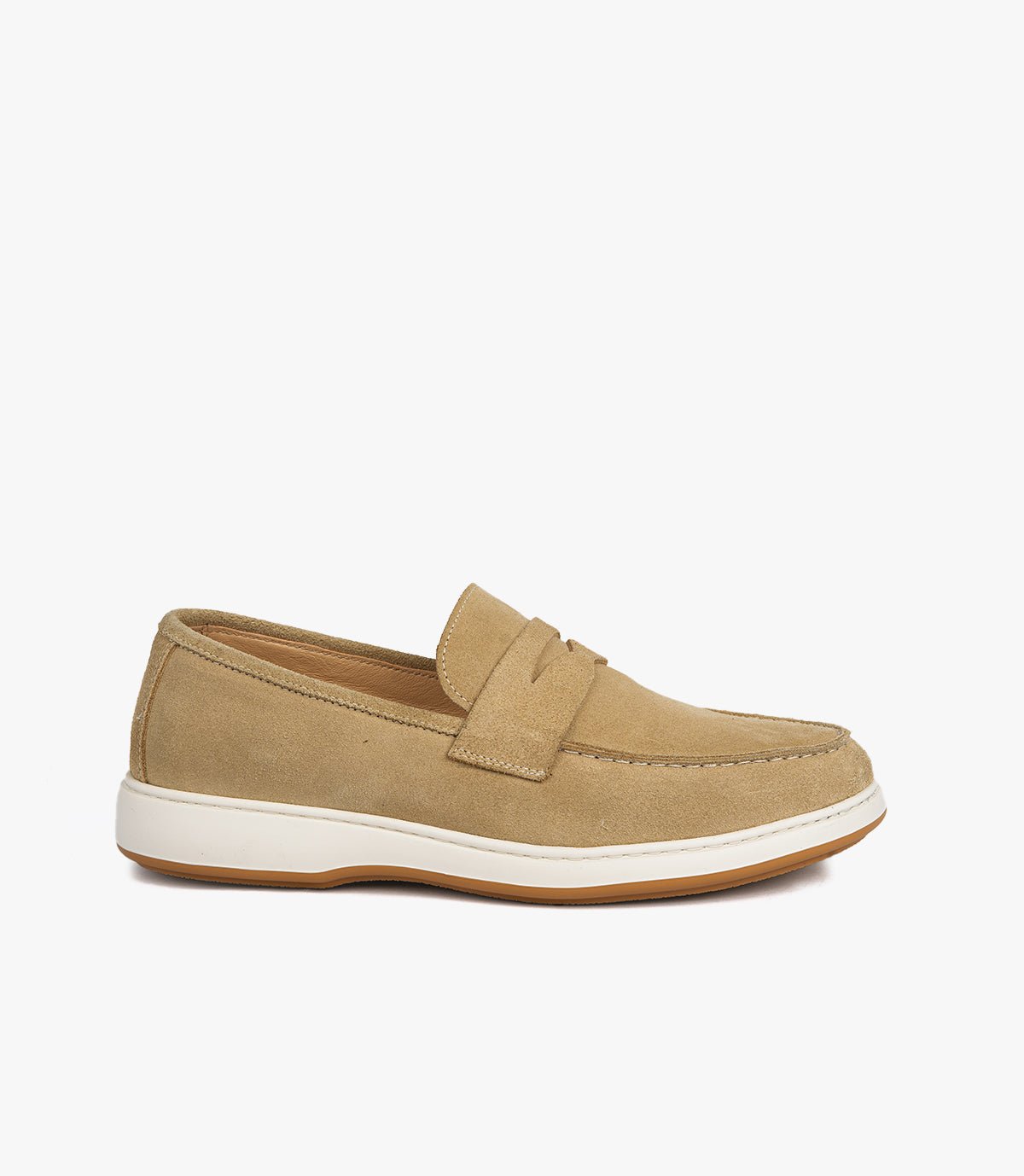 Mocassin Arven en Daim, BEIGE – CL7010
