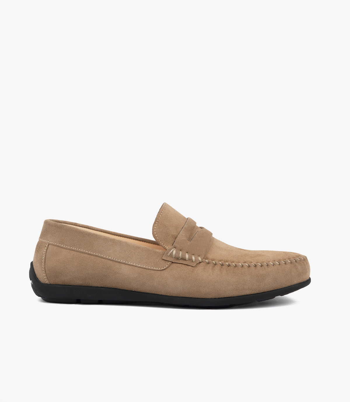 MOCASSIN EN DAIM CAMEL- CL048