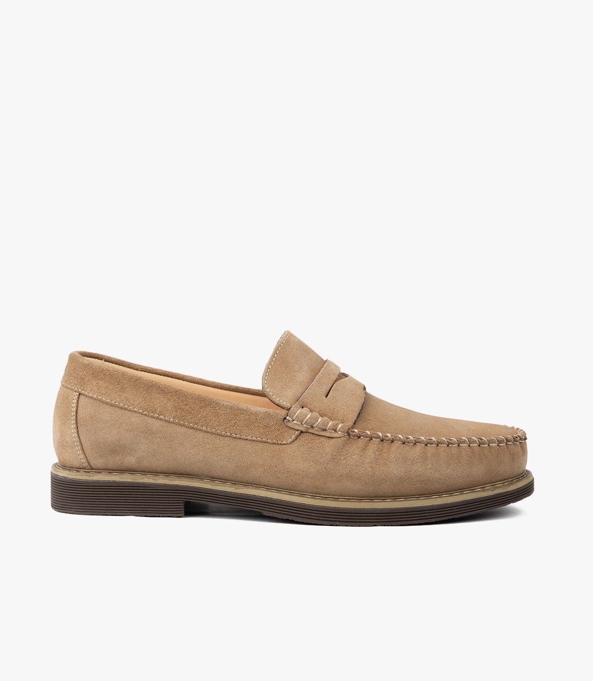 MOCASSIN Boris EN DAIM BEIGE- CL050