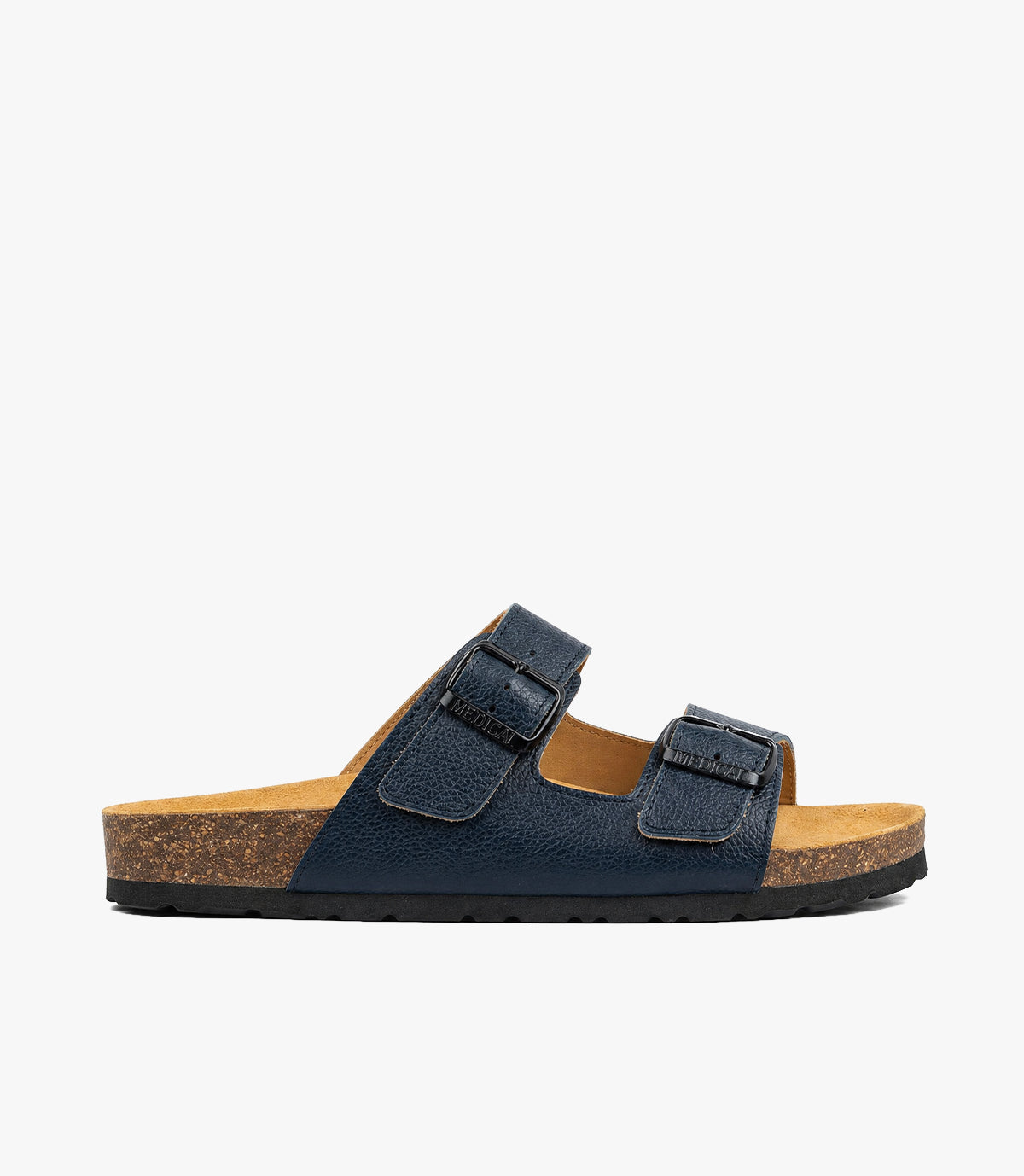 SANDALES Vagabond en Cuir, Bleu Nuit – SL01