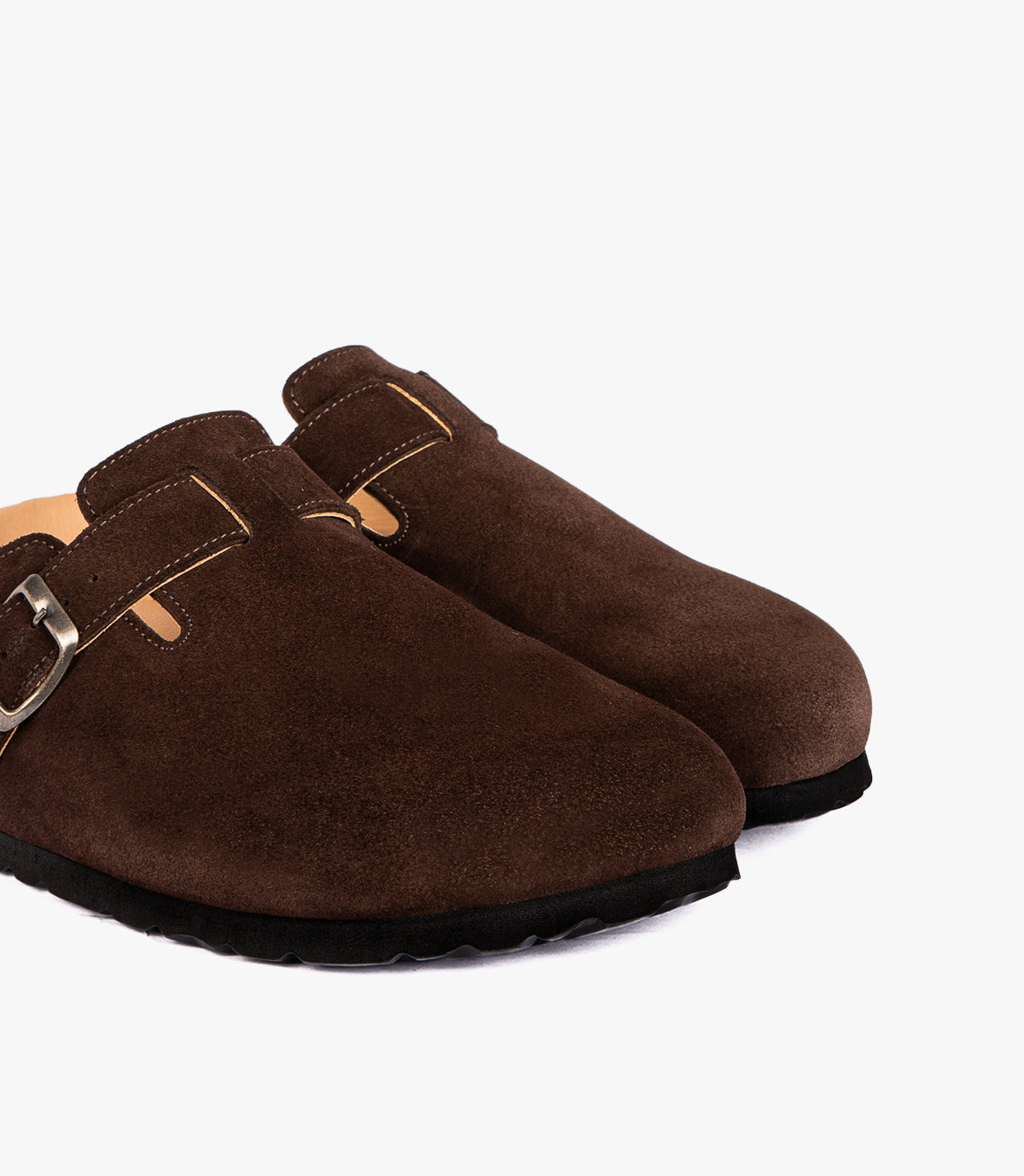 SABOT EN DAIM MARRON - SL07