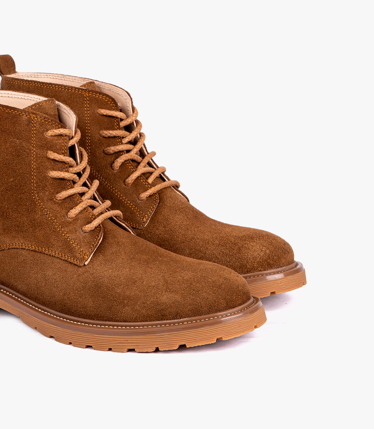 BOTTINE - TREVAN EN DAIM TABAC - 4004