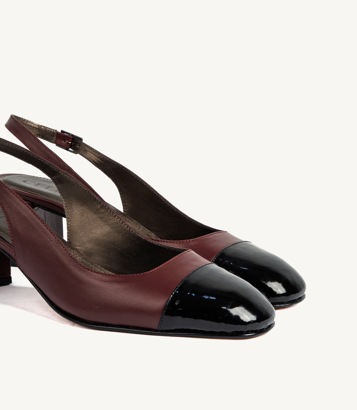 FATY CUIR BORDEAUX