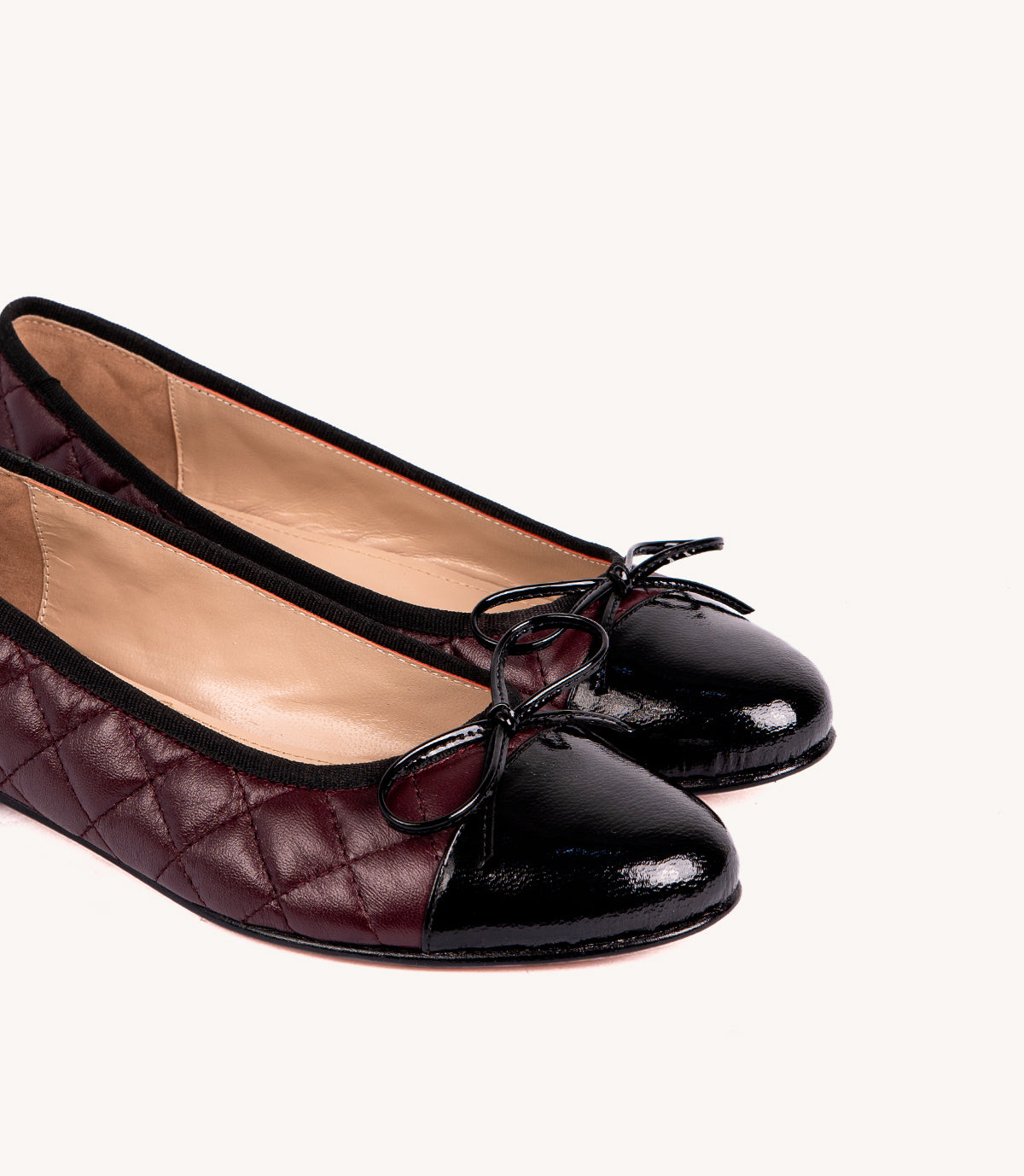 BETTY EN CUIR BORDEAUX