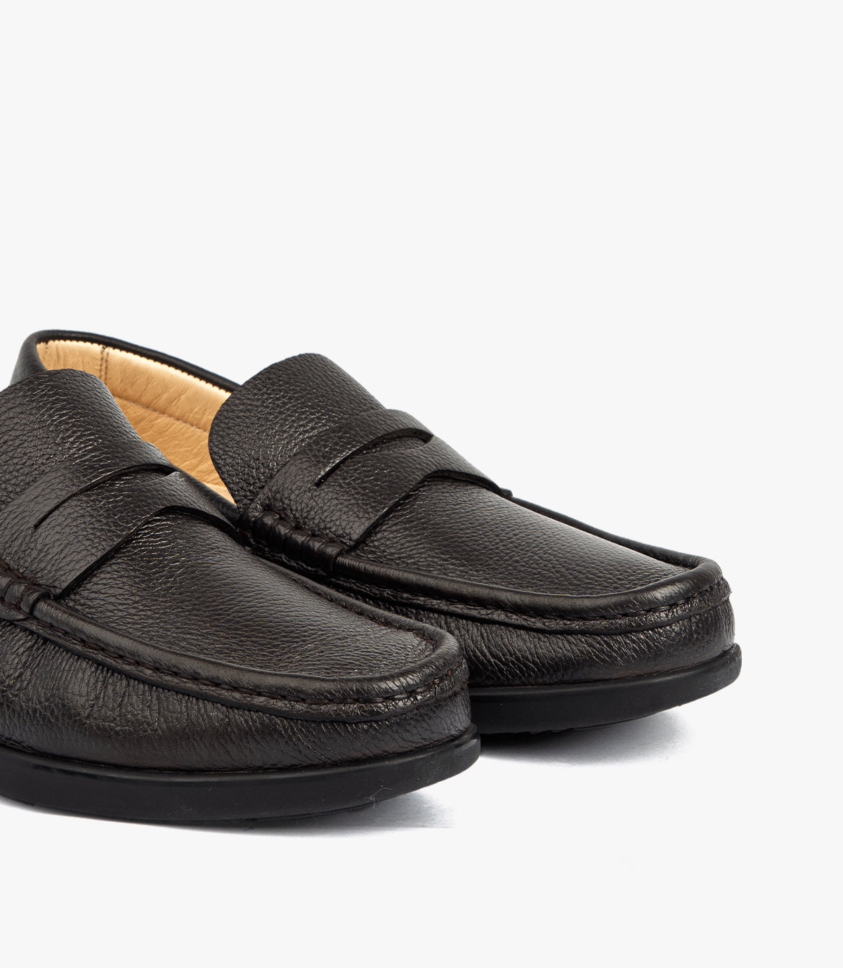 MOCASSIN EDEN En Cuir, Marron – CL146