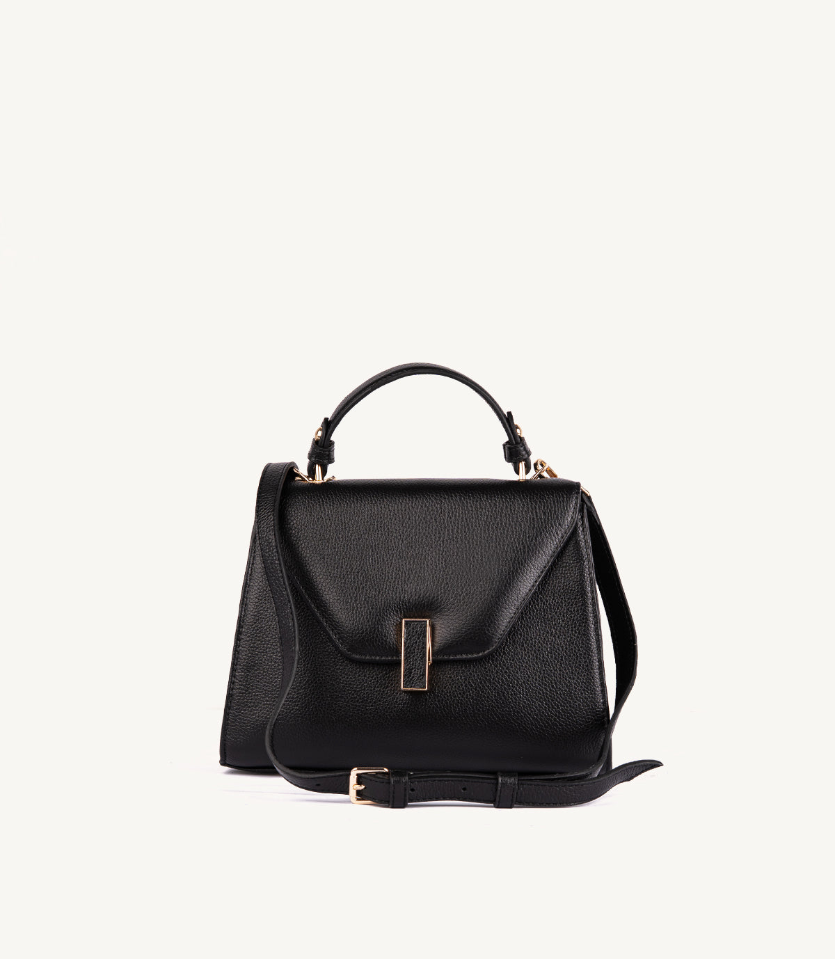 SAC VARENNE EN CUIR GRAINÉ NOIR - 036