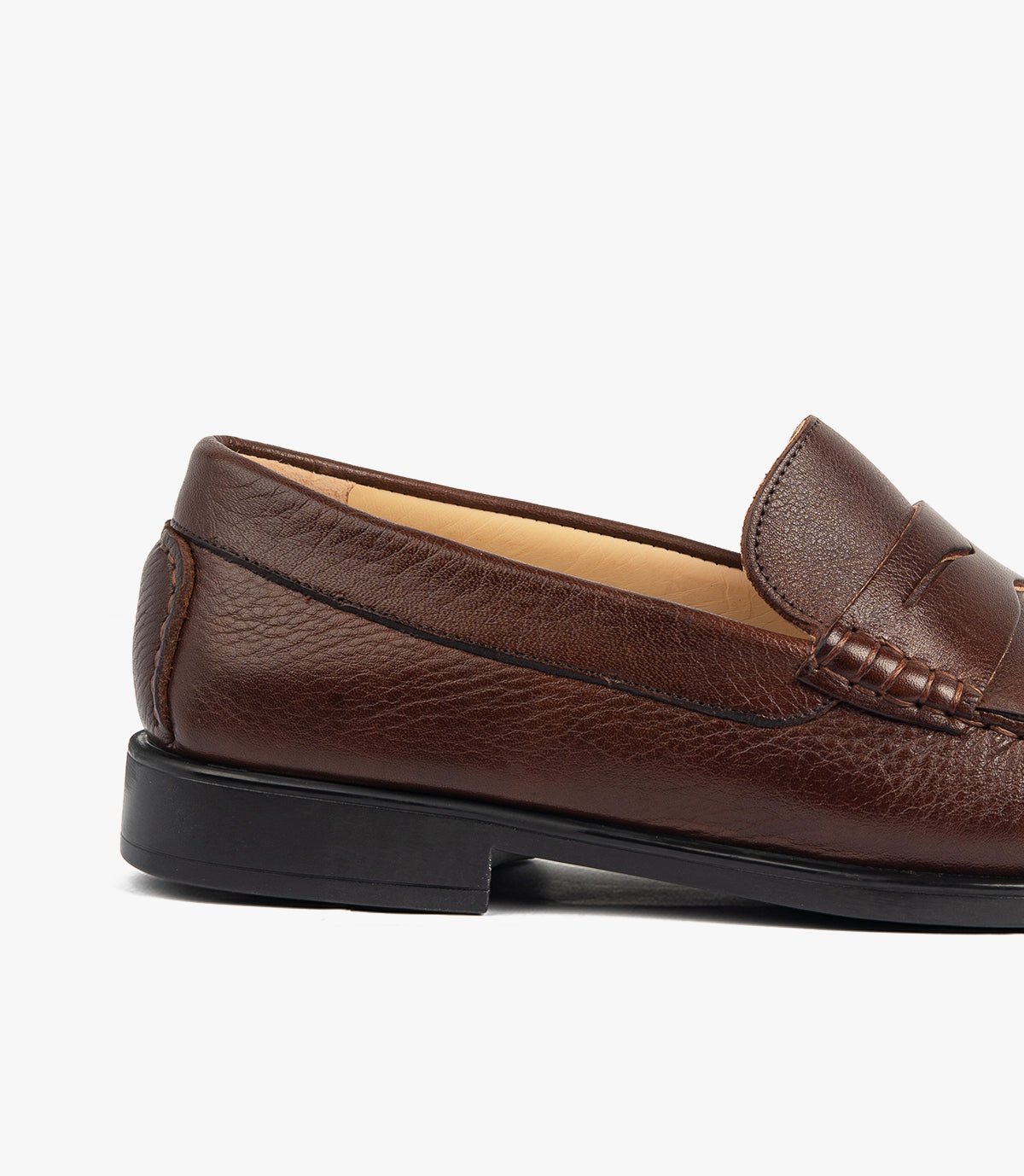 Mocassin ORSON en Cuir, Marron – CL110