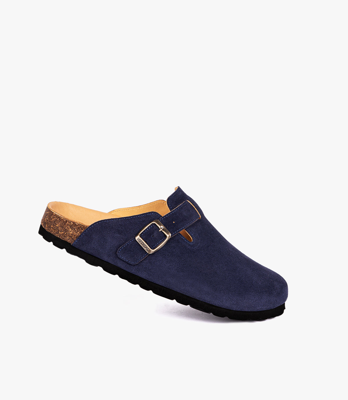 SABOT EN DAIM BLEU SAPHIR - SL07