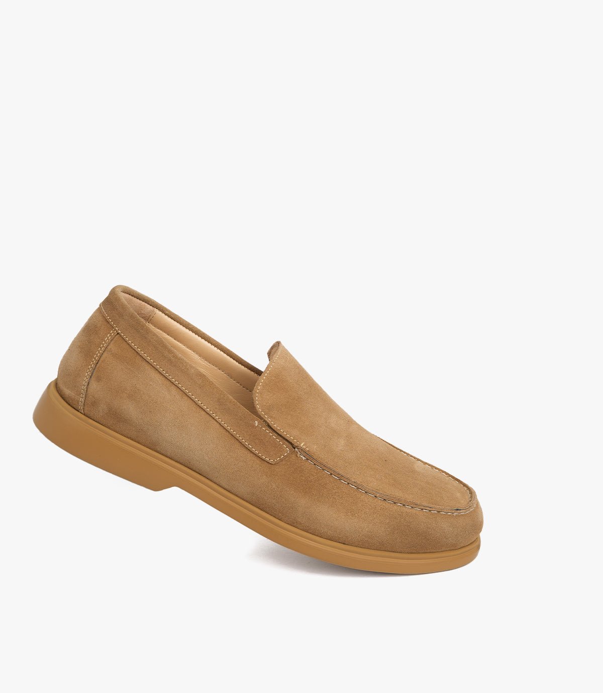 Mocassin Nerio en Daim, Tabac – CL337