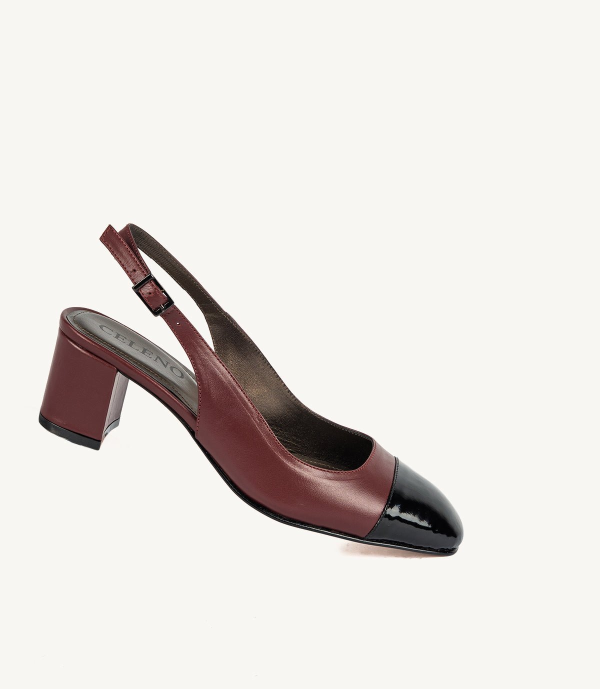 FATY CUIR BORDEAUX