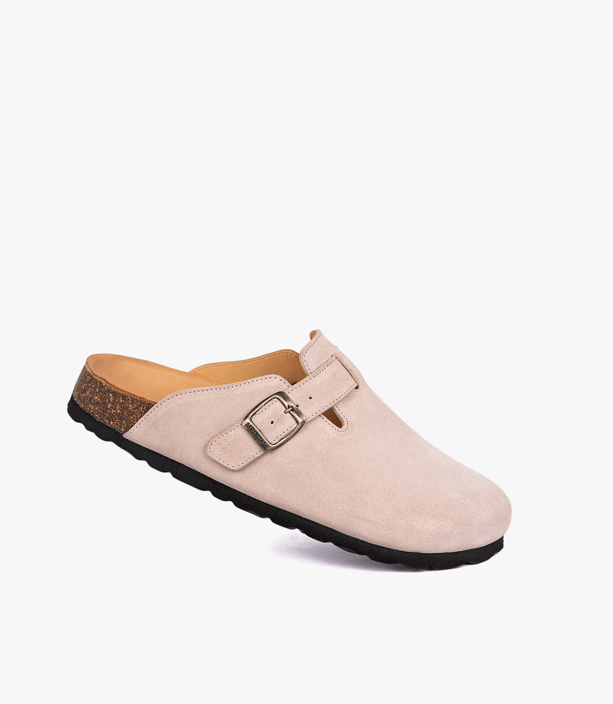 SABOT EN DAIM TAUPE - SL07