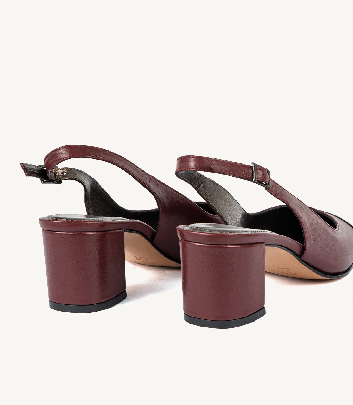 FATY CUIR BORDEAUX