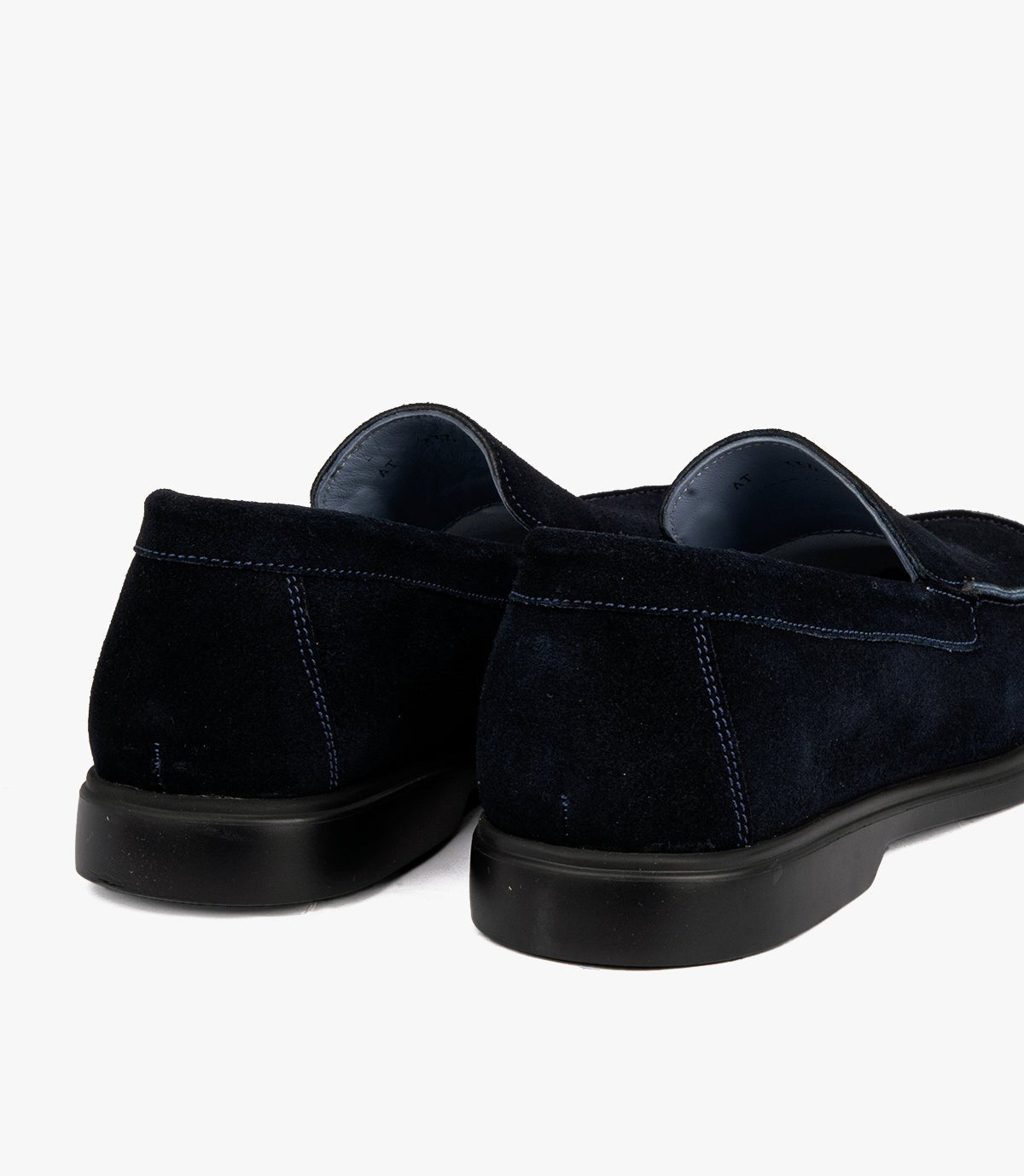 Mocassin Nerio en Daim, Bleu Nuit – CL337