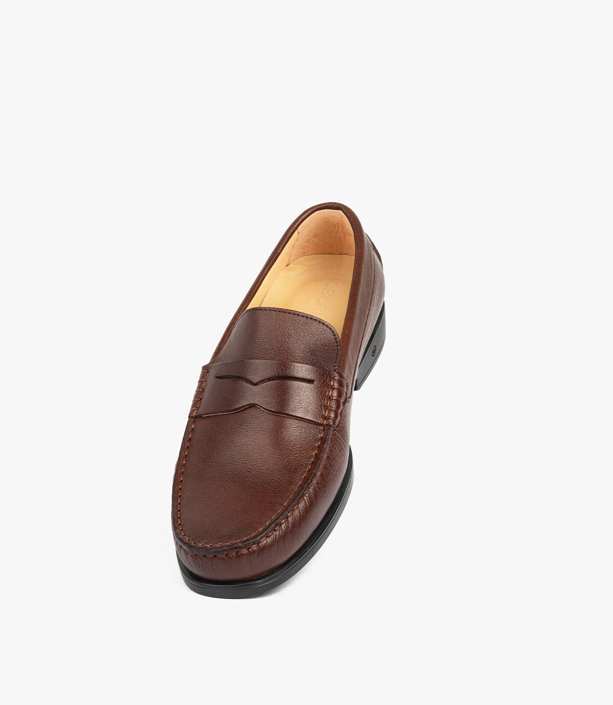 Mocassin ORSON en Cuir, Marron – CL110