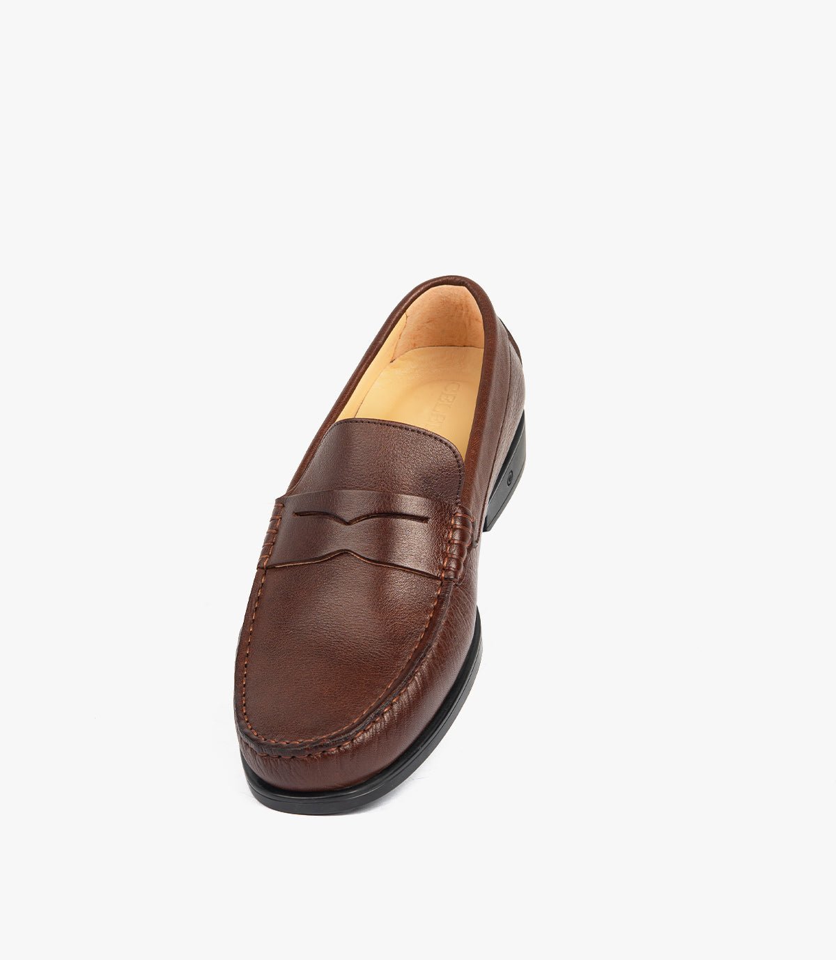 Mocassin ORSON en Cuir, Marron – CL110