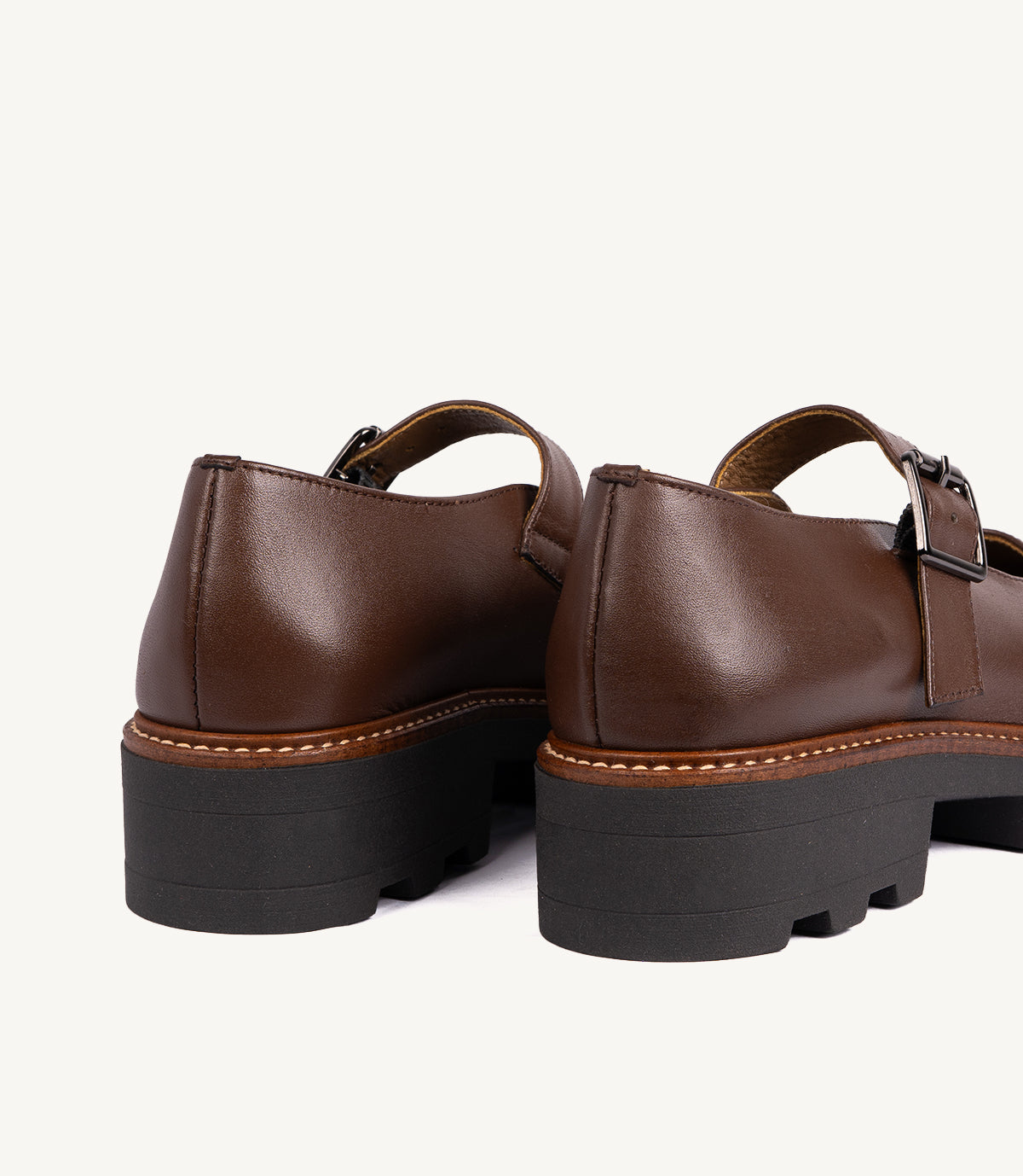 NAYA EN CUIR MARRON – CL2128