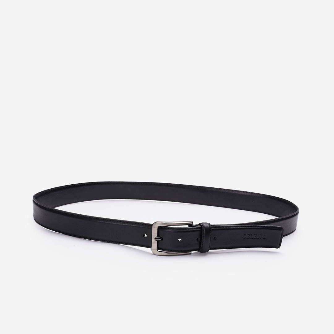 CEINTURE JAY en Cuir, Noir – CLCLASS
