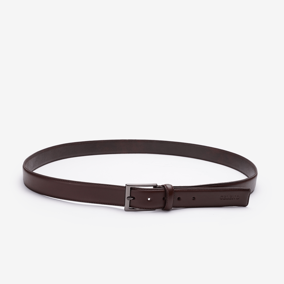 CEINTURE JAY en Cuir, Marron – CLCLASS