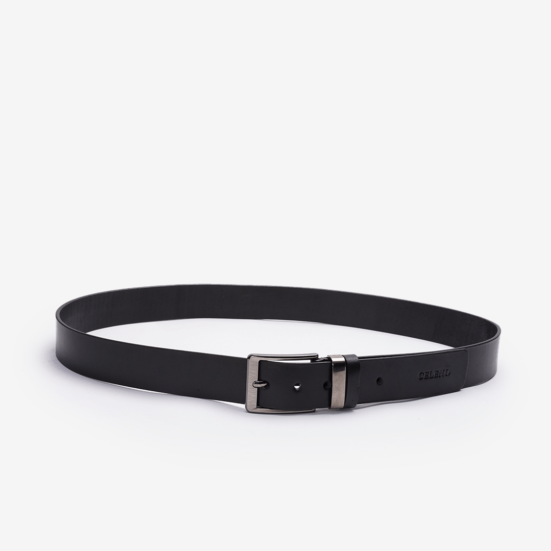 CEINTURE ALFRED en Cuir, Noir – CLSPORT