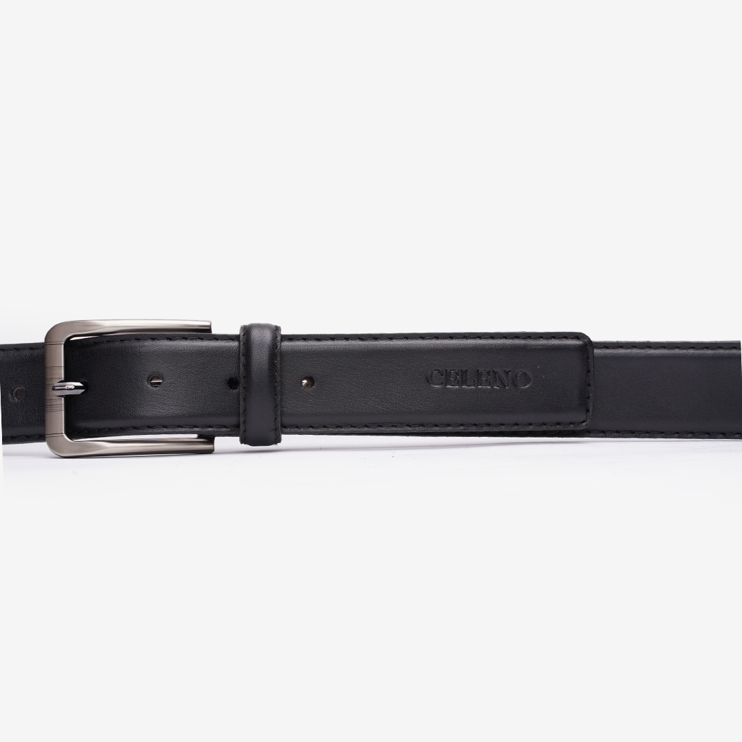 CEINTURE JAY en Cuir, Noir – CLCLASS