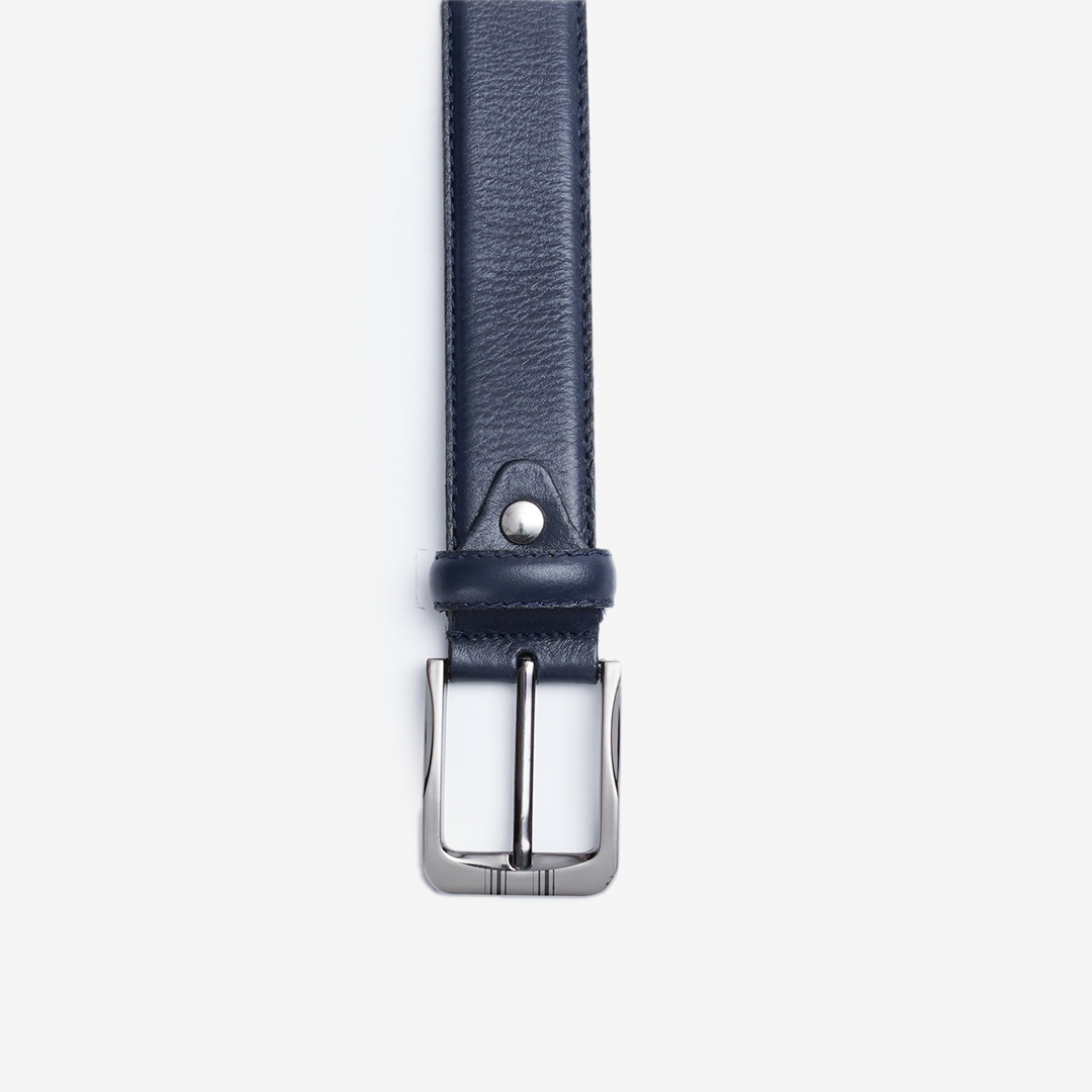 CEINTURE JAY en Cuir, Bleu – CLCLASS