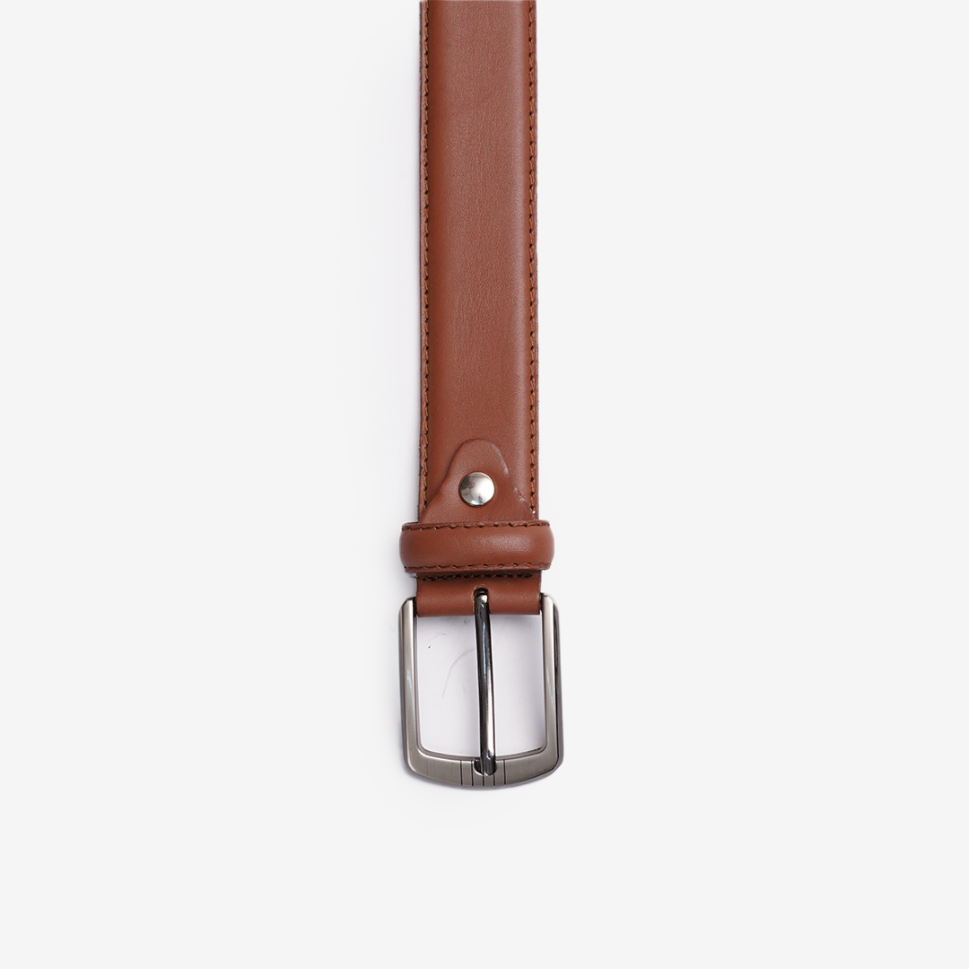 CEINTURE JAY en Cuir, Tabac – CLCLASS