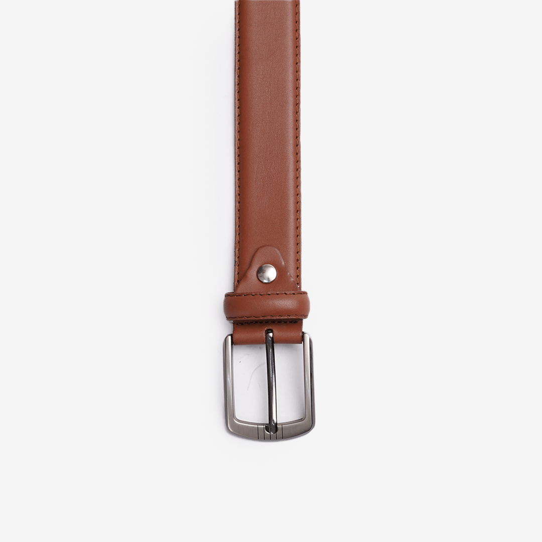 CEINTURE JAY en Cuir, Tabac – CLCLASS