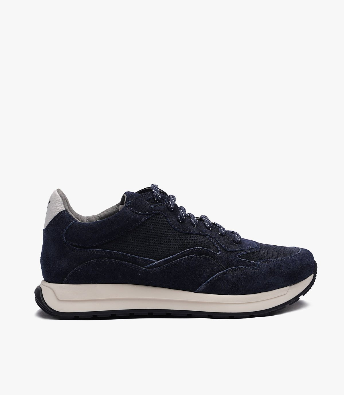 BASKET FLUENT FLEX EN DAIM, BLEU NUIT - CL830041