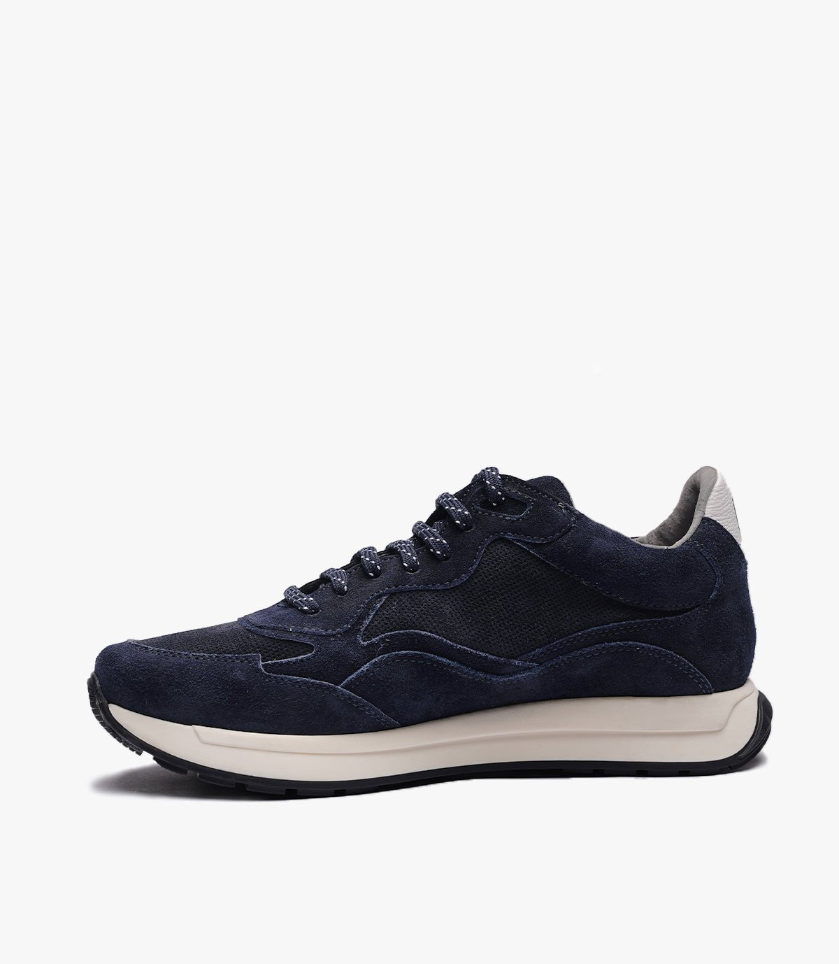 BASKET FLUENT FLEX EN DAIM, BLEU NUIT - CL830041