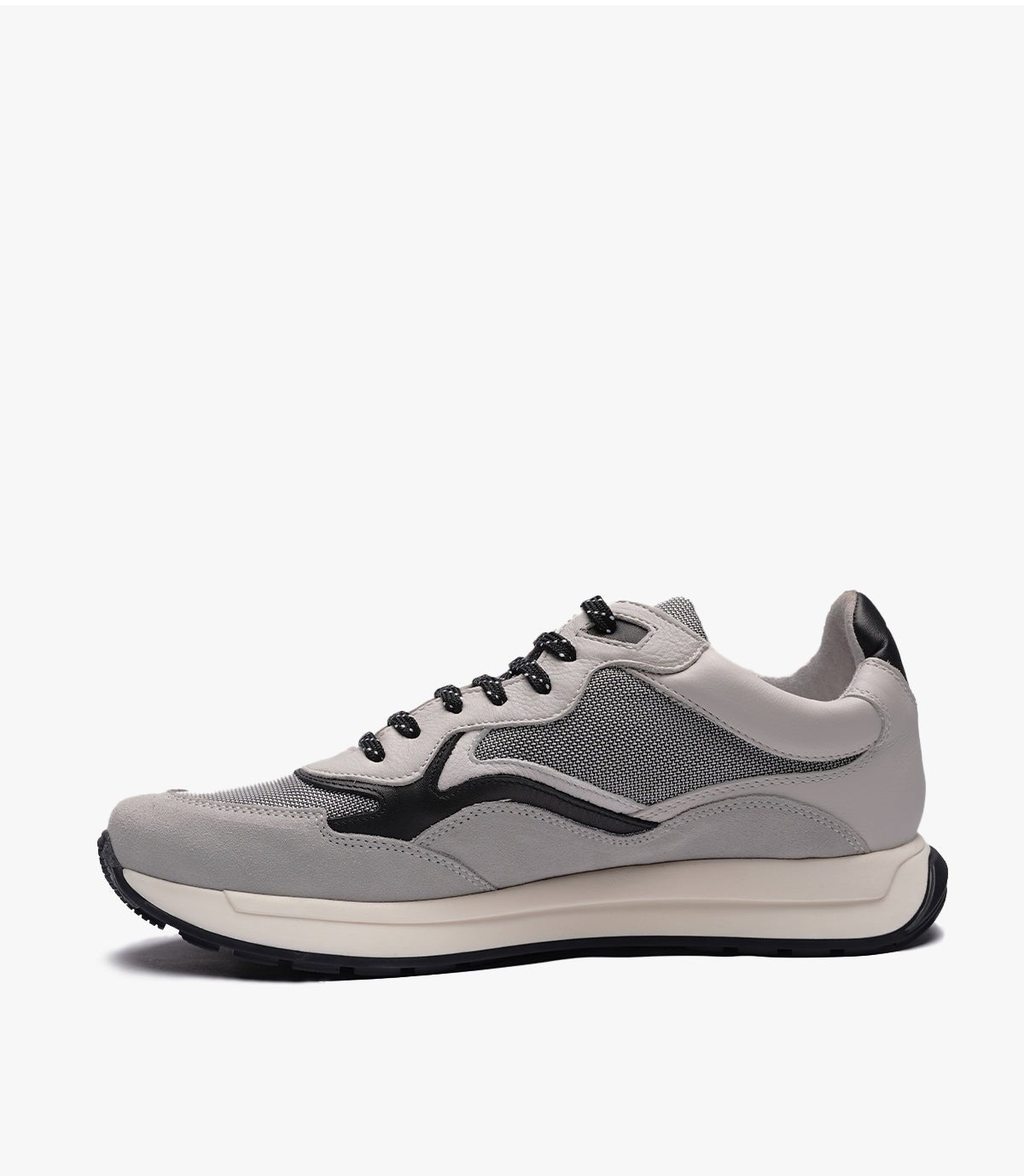 BASKET FLUENT FLEX EN DAIM, GRIS - CL850041