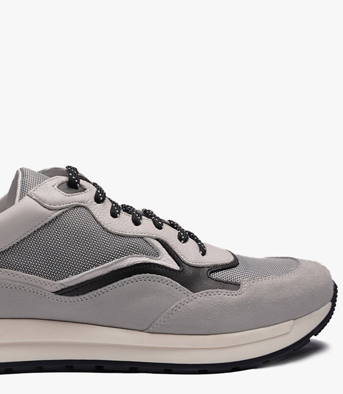 BASKET FLUENT FLEX EN DAIM, GRIS - CL850041