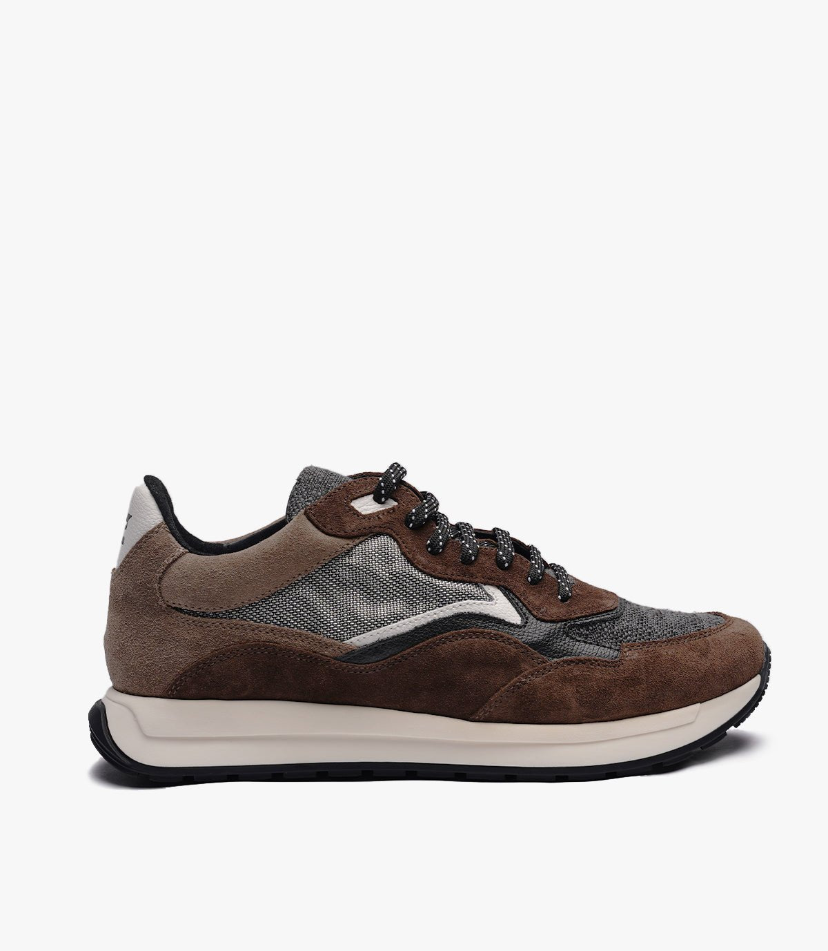BASKET FLUENT FLEX EN DAIM, MARRON - CL810041