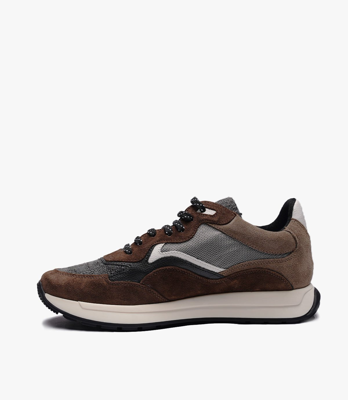BASKET FLUENT FLEX EN DAIM, MARRON - CL810041