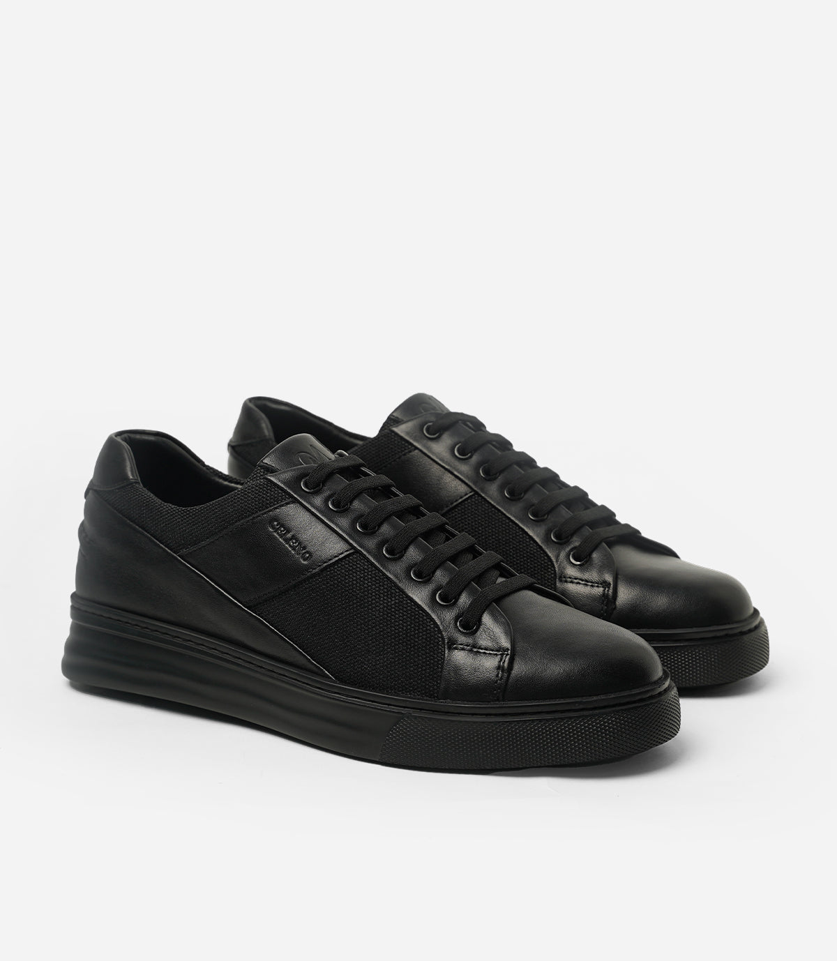 BASKET FOXTON en Cuir, Noir– CL5016