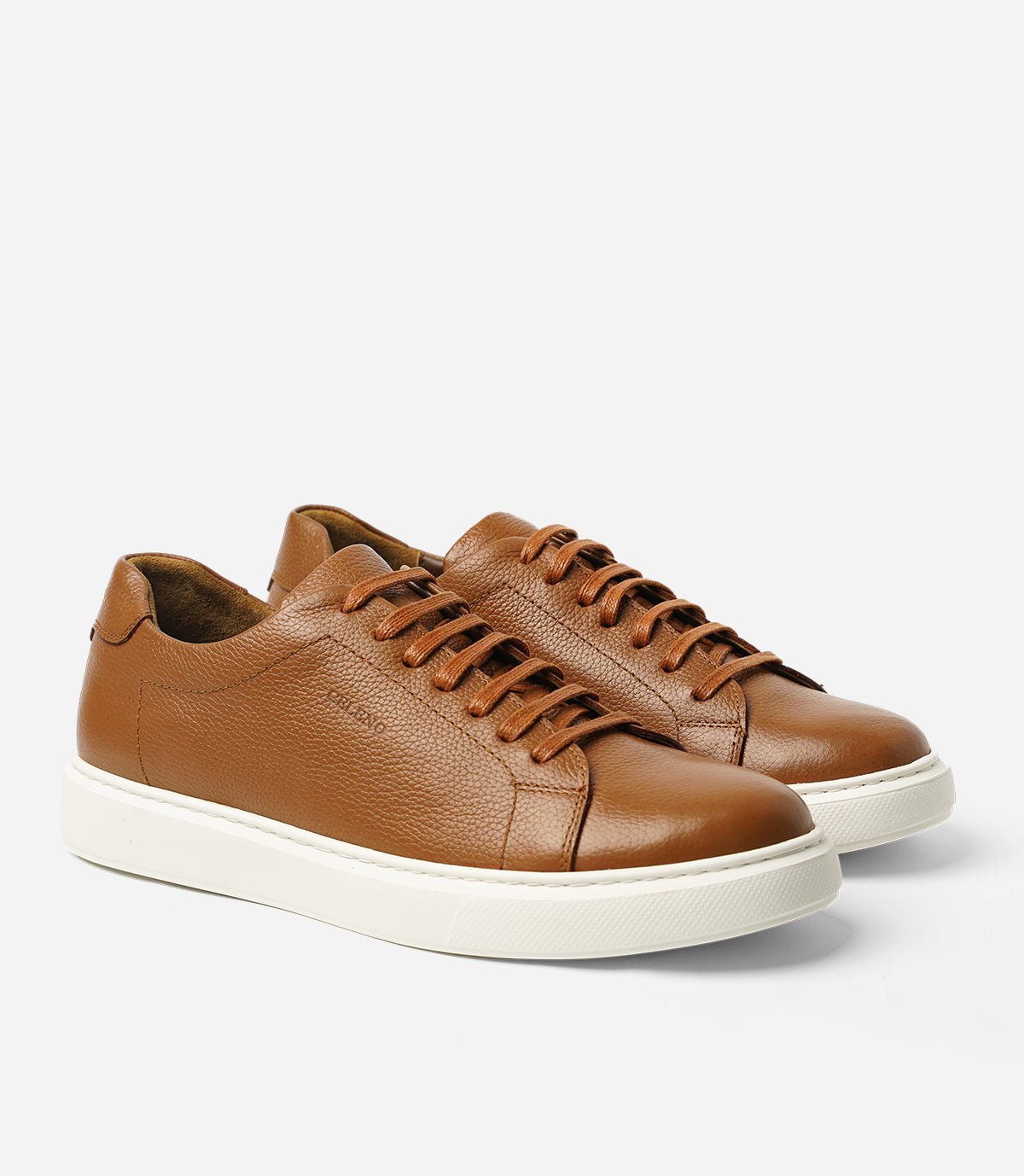 BASKET BLAZE En Cuir, Tabac – CL6080