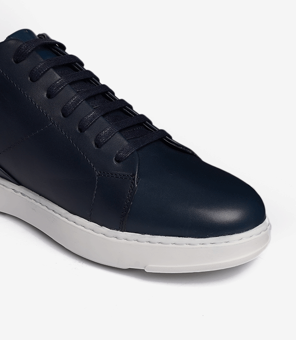 Chaussure BASKET NOVA En Cuir, Bleu nuit – CL6083