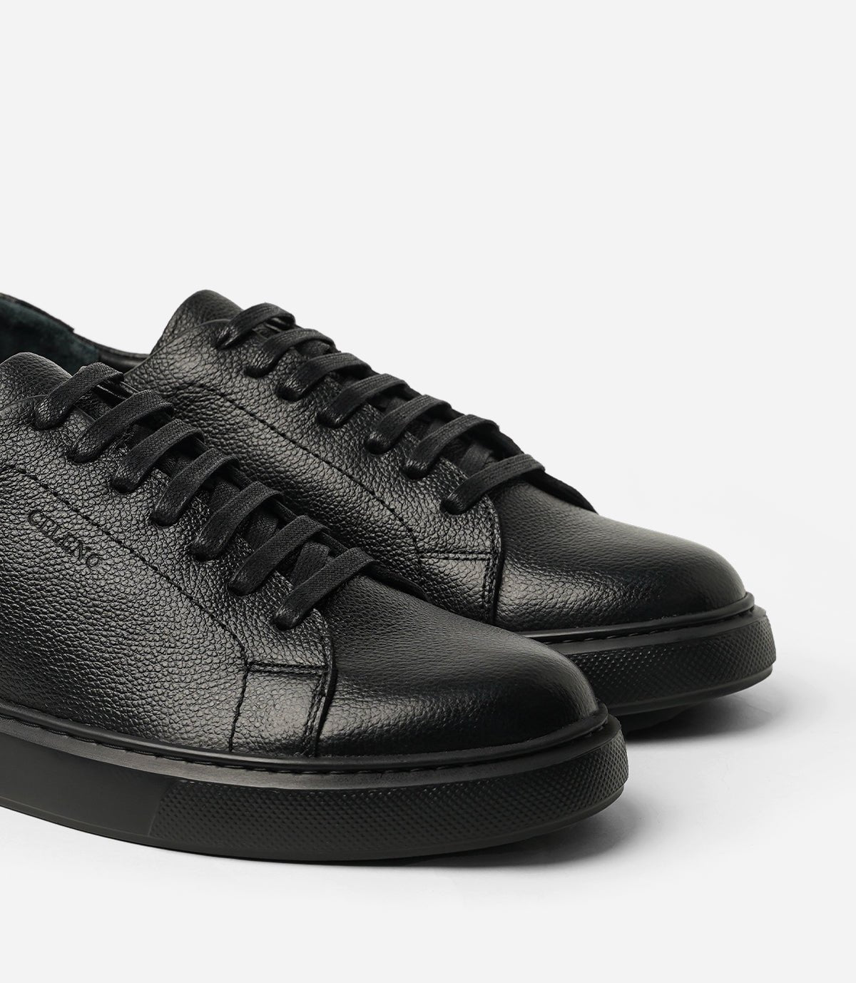 BASKET BLAZE En Cuir, Noir– CL6080