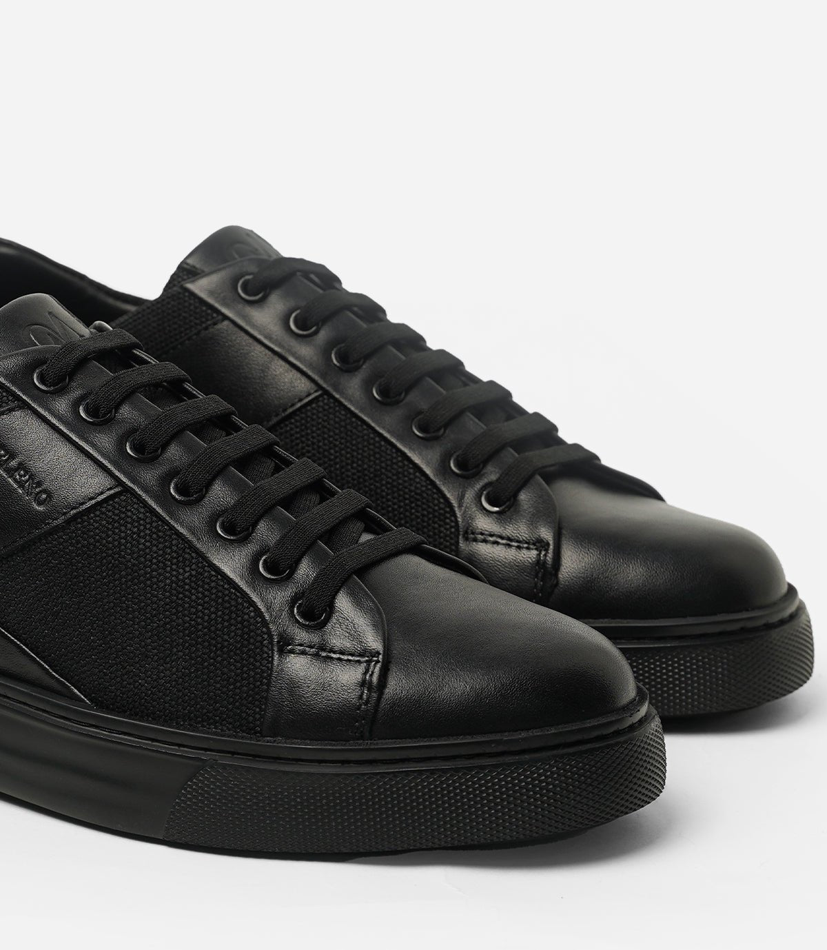 BASKET FOXTON en Cuir, Noir– CL5016