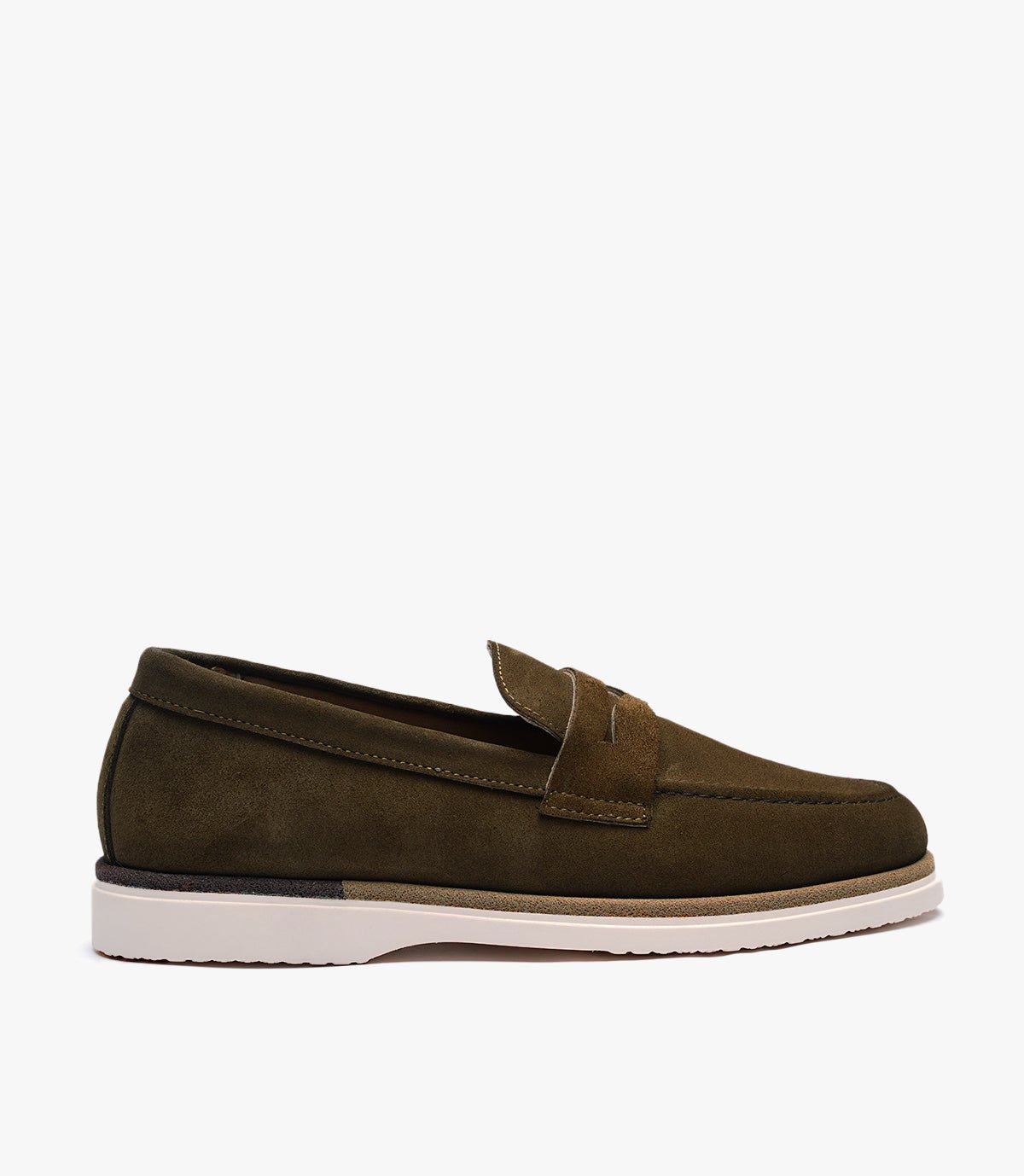 MOCASSIN REGALIA EN DAIM, MARRON - CL308