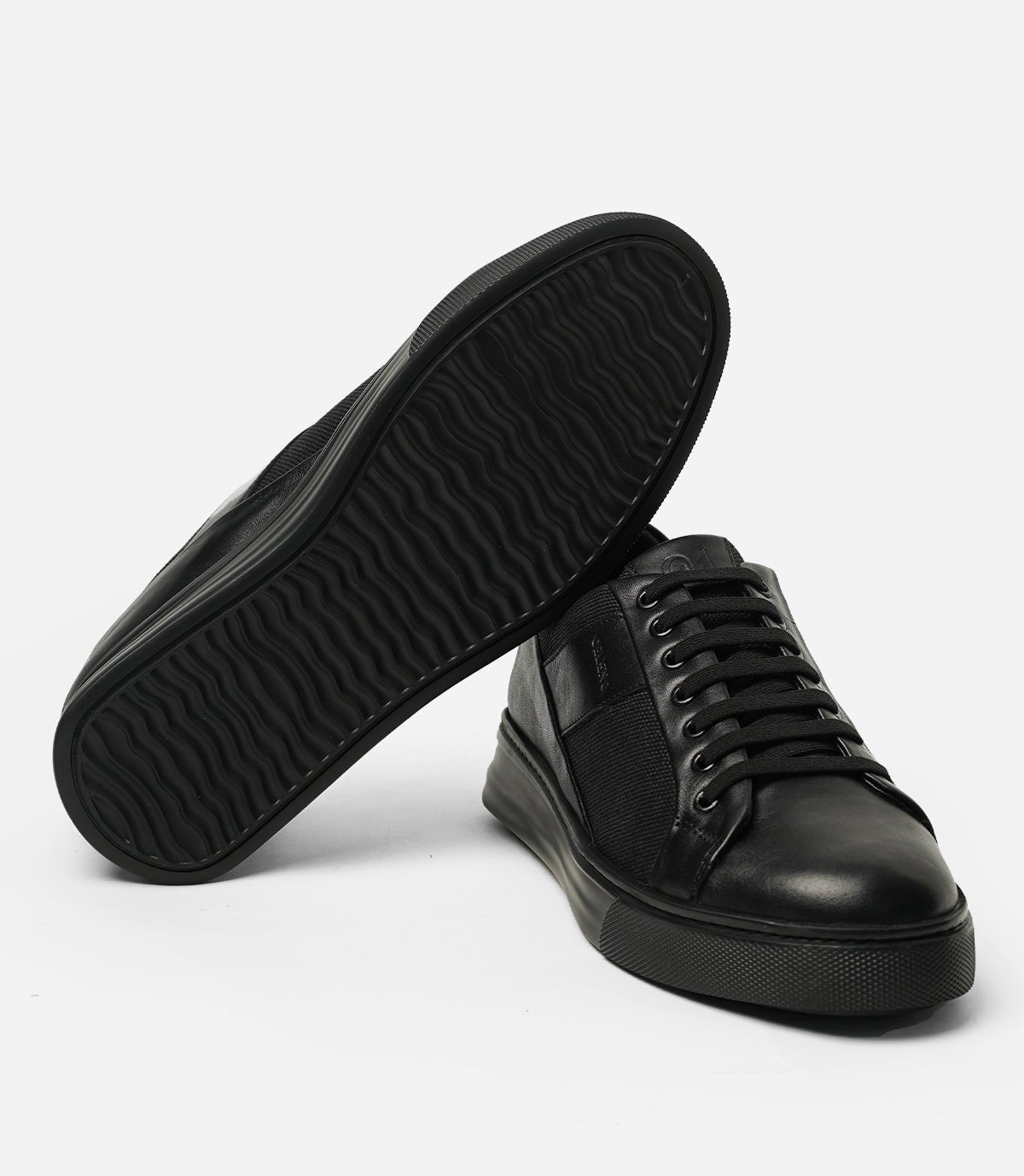 BASKET FOXTON en Cuir, Noir– CL5016