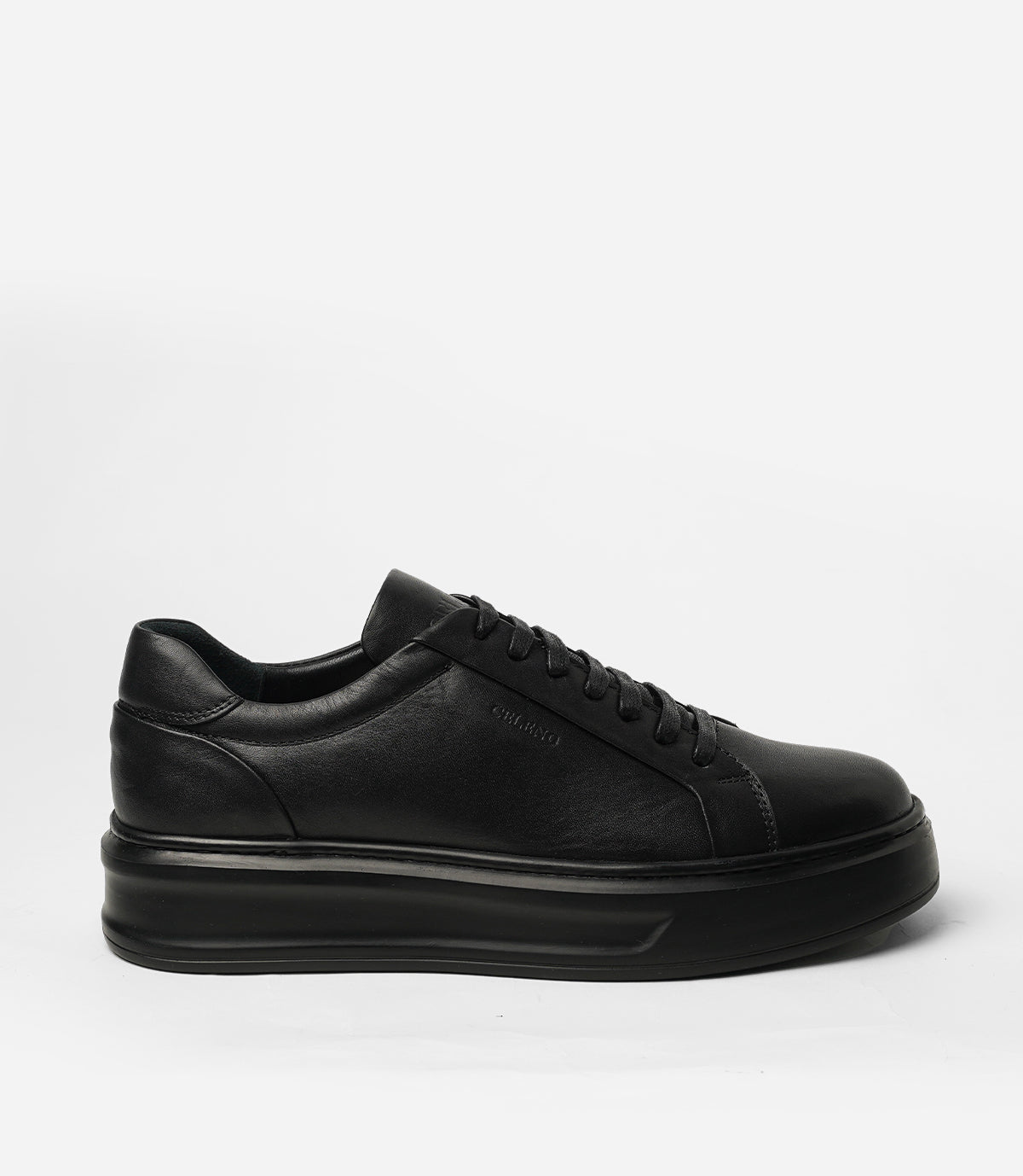BASKET ROYALE en Cuir, Noir– CL6065