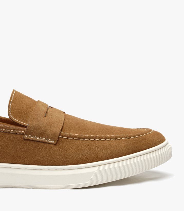 MOCASSIN ADDLER en Daim, CAMEL – CL6044