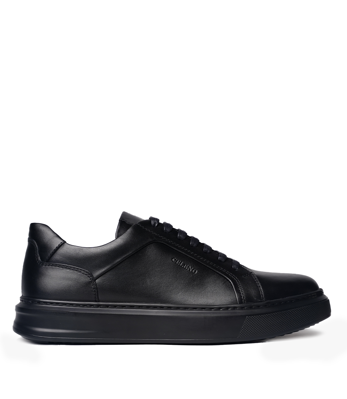 BASKET SUEDE en Cuir, Noir – CL6063