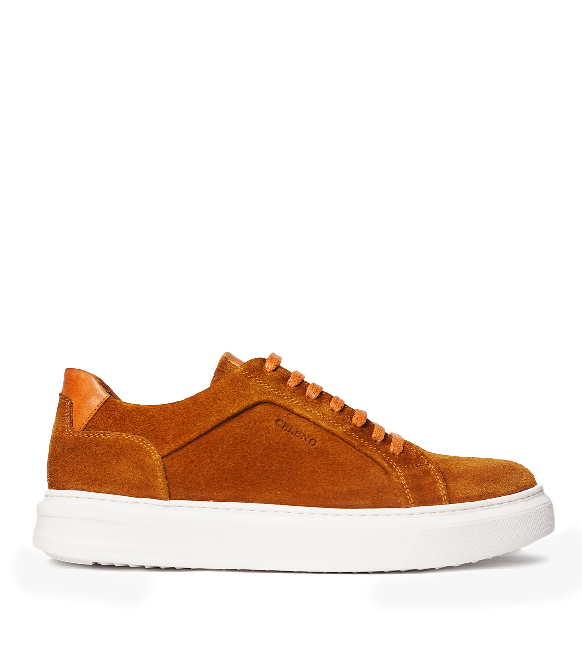 BASKET SUEDE en Daim, Tabac– CL6063