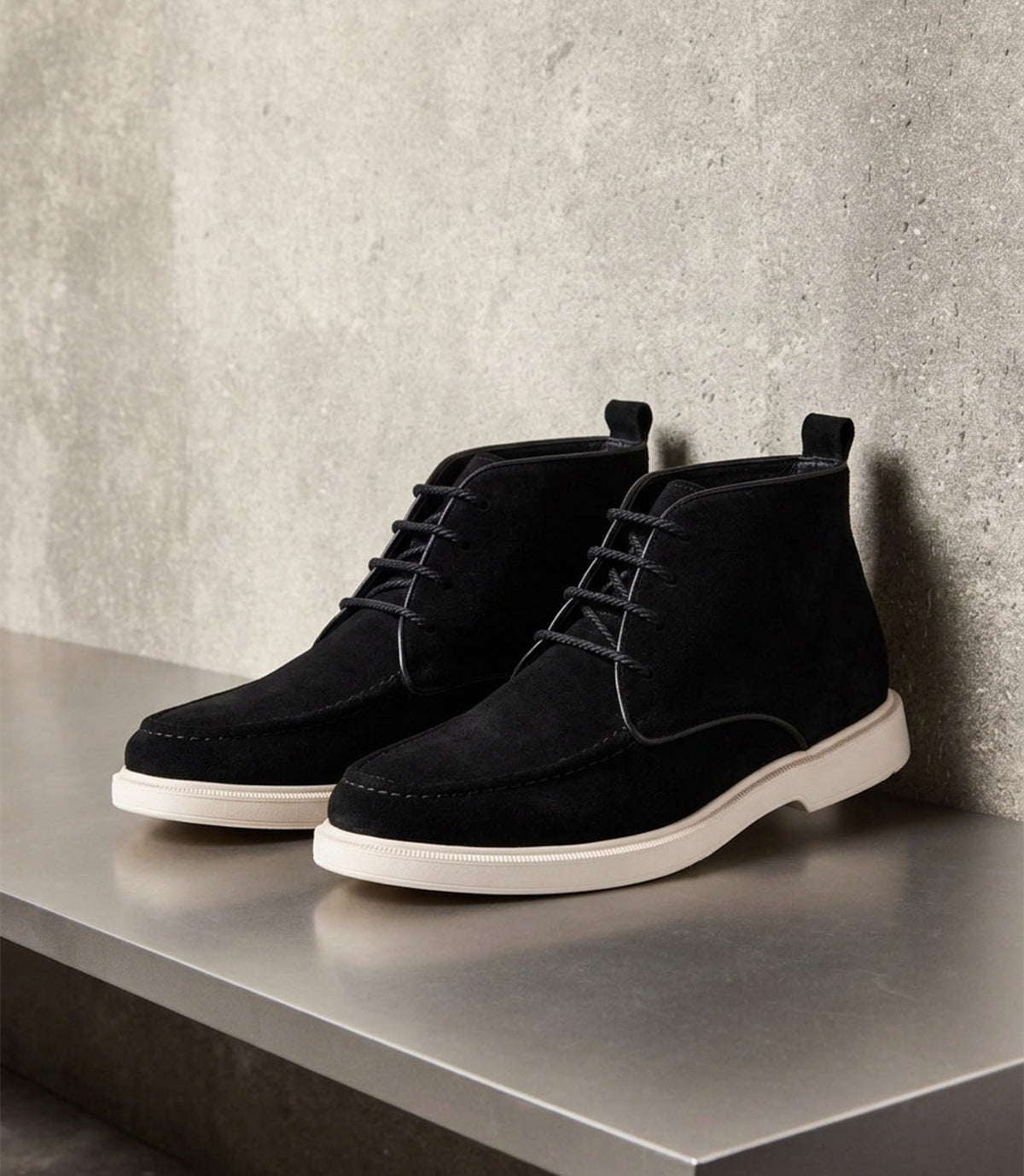 BOTTINE - ORVEN EN DAIM NOIR - CL105