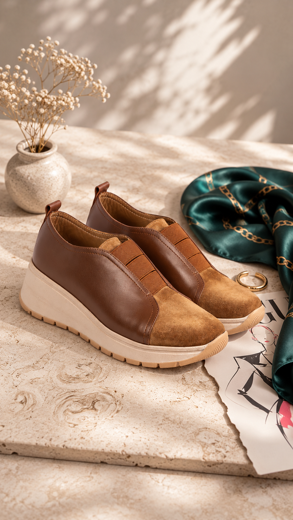 ALYA EN CUIR TABAC – 2516