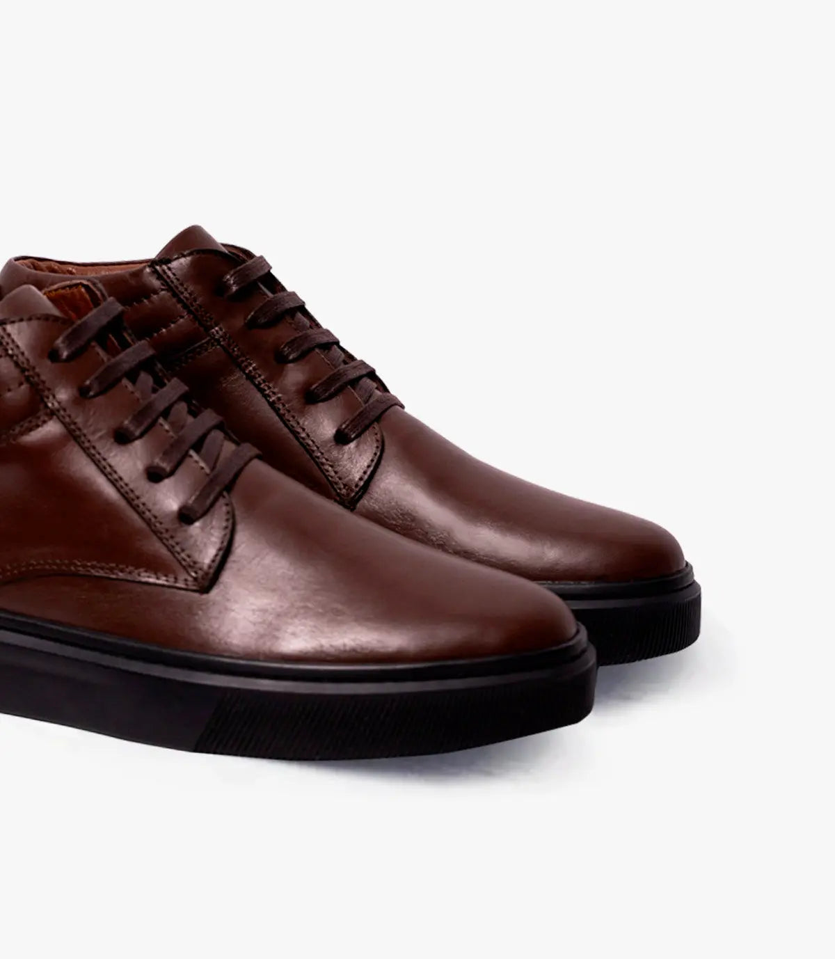 Bottine Oxford en Cuir Marron CL2028 Celeno