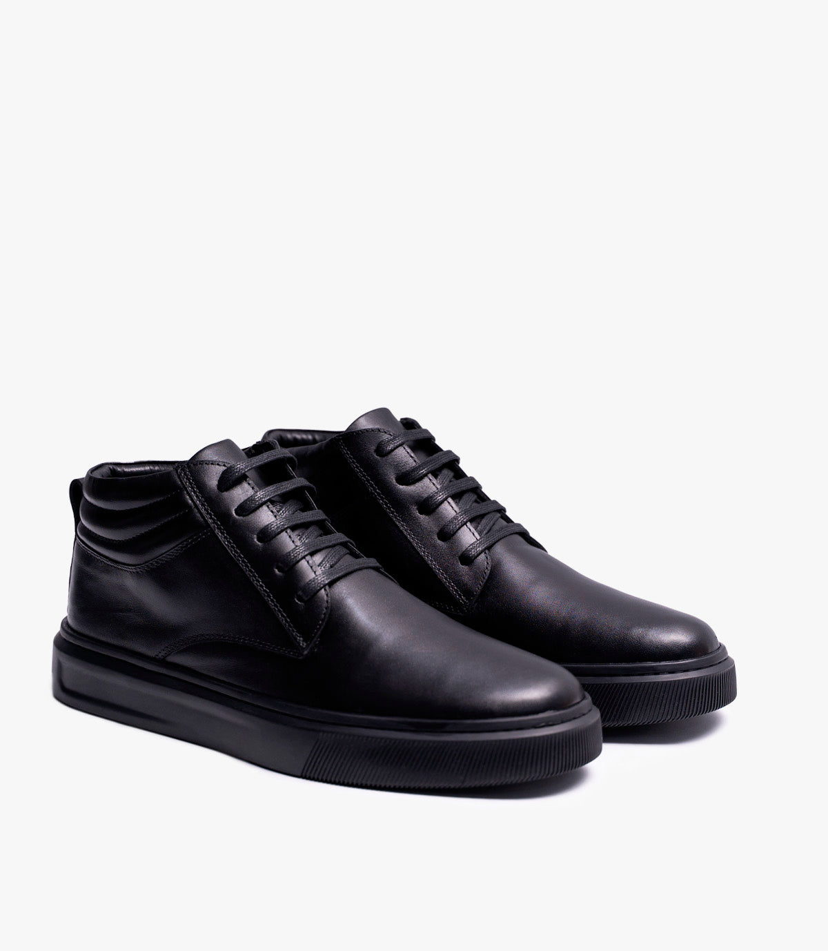 Bottine Oxford en Cuir Noir CL2028