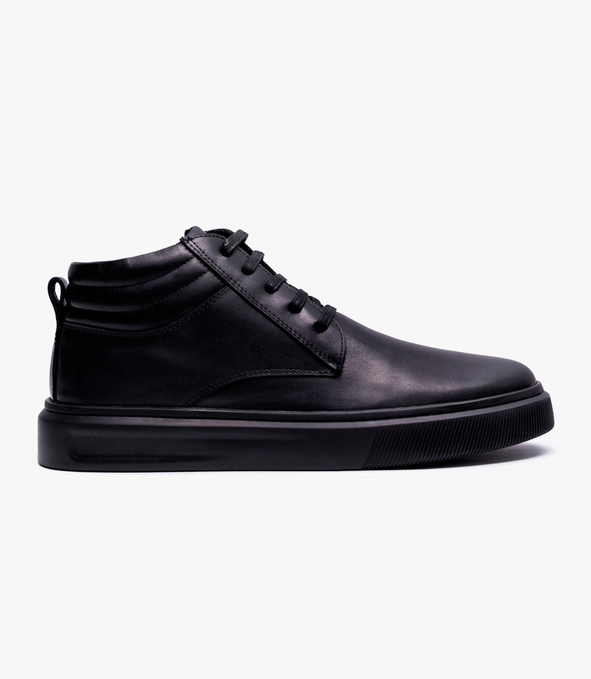 Bottine Oxford en Cuir Noir CL2028
